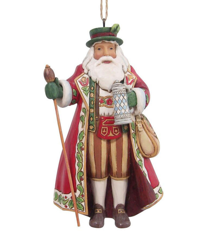 JS6009461 - German Santa Ornament