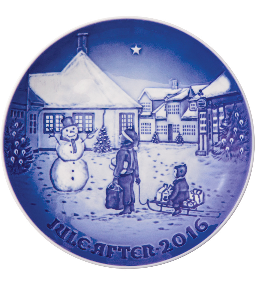 2016BGXP - 2016 Christmas Plate