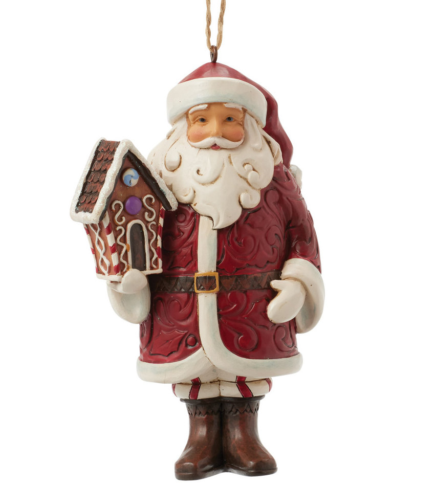 JS6017270 - Gingerbread Santa Ornament