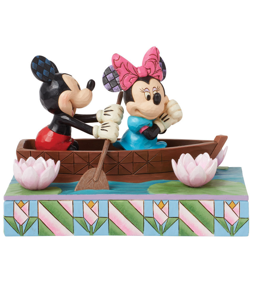 JS6016328 - Mickey & Minnie LED Love Rowboat