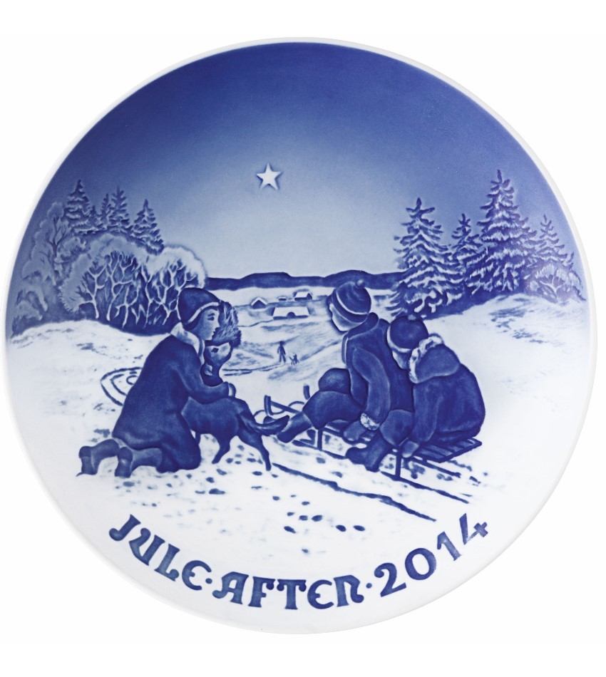 2014BGXP - 2014 Christmas Plate