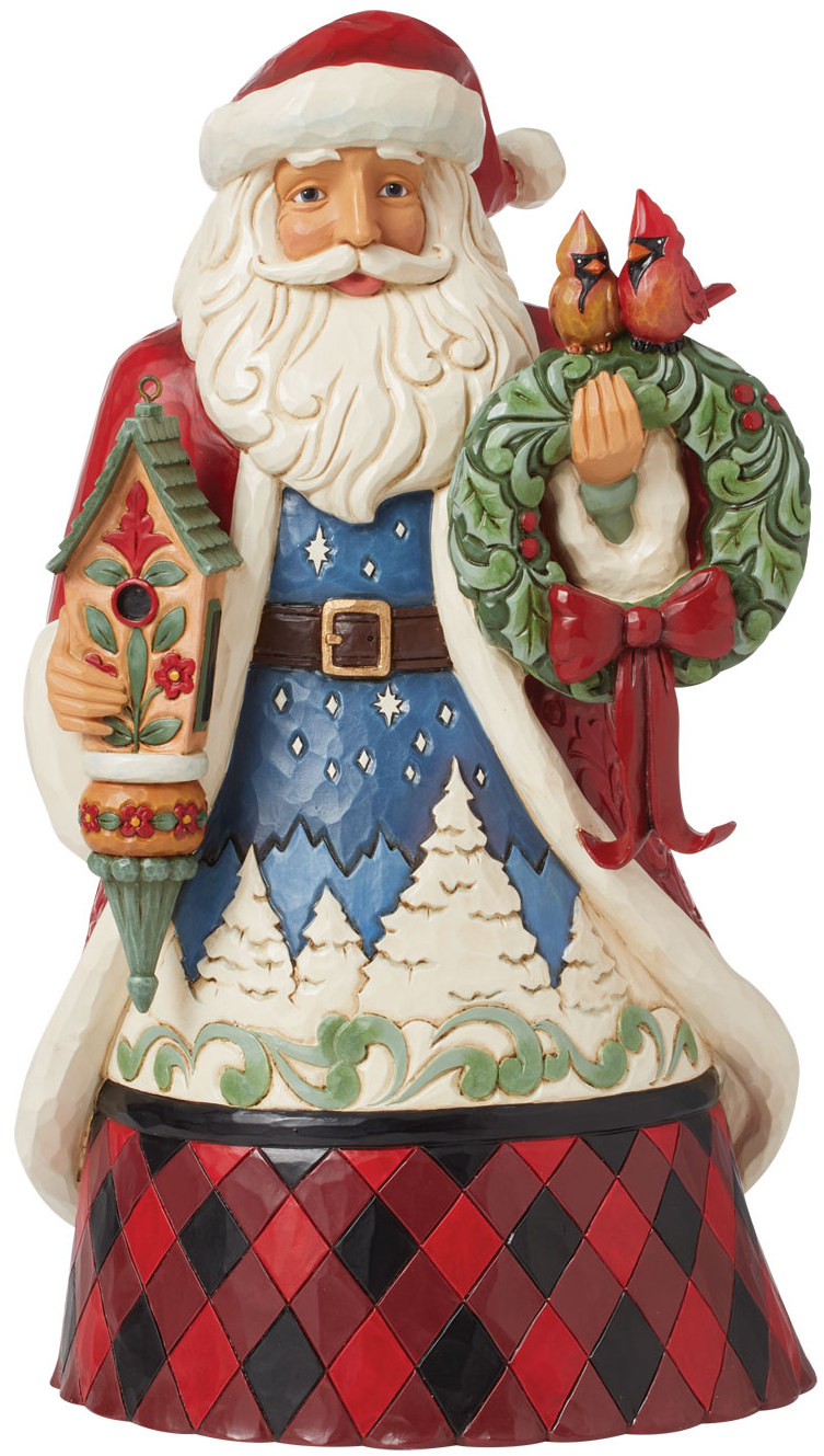 JS6015440 - Santa with Birdhouse