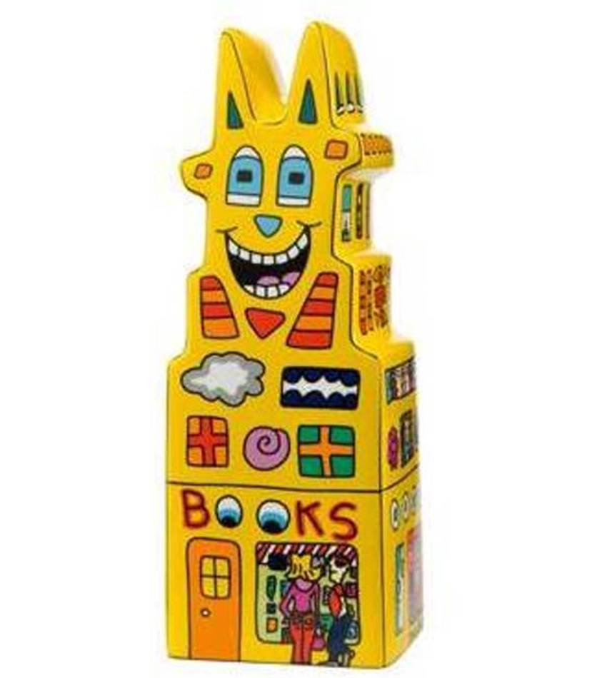 G26100610 - Books to My Left Bookend
porcelain, 9 1/