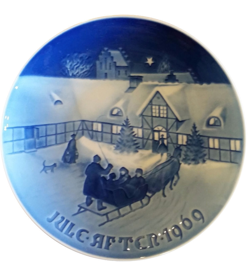 69BGXP - 1969 B&G XMAS PLATE