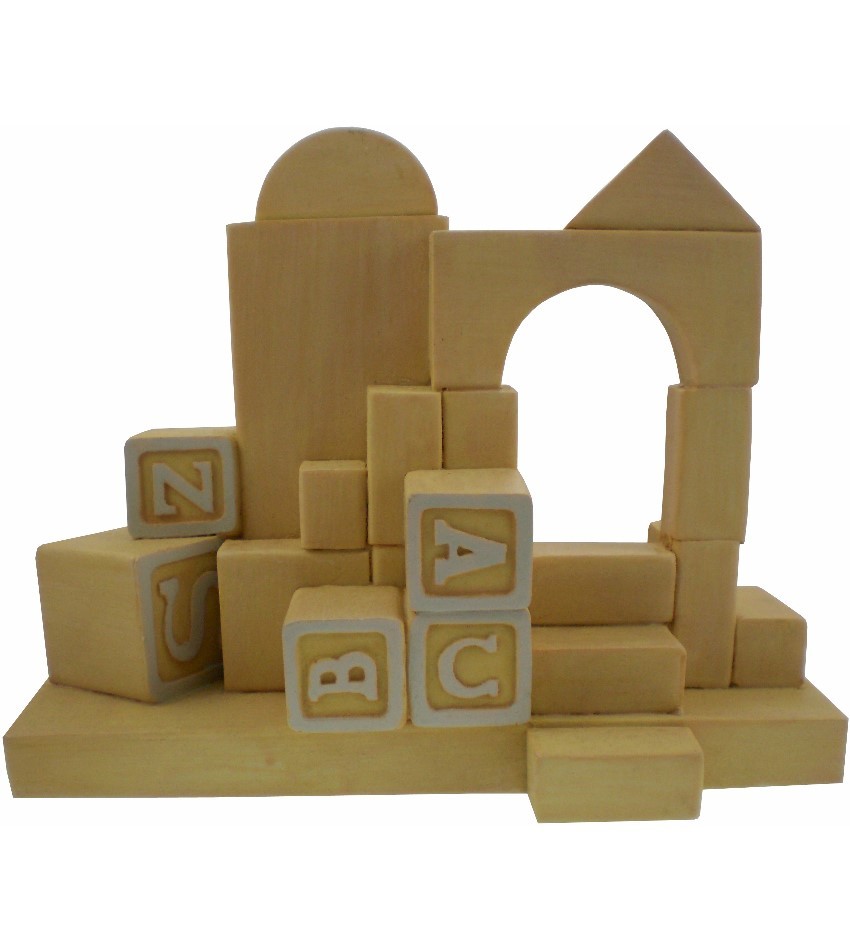 G968-D - BUILDING BLOCK CASTLE DISPLAY