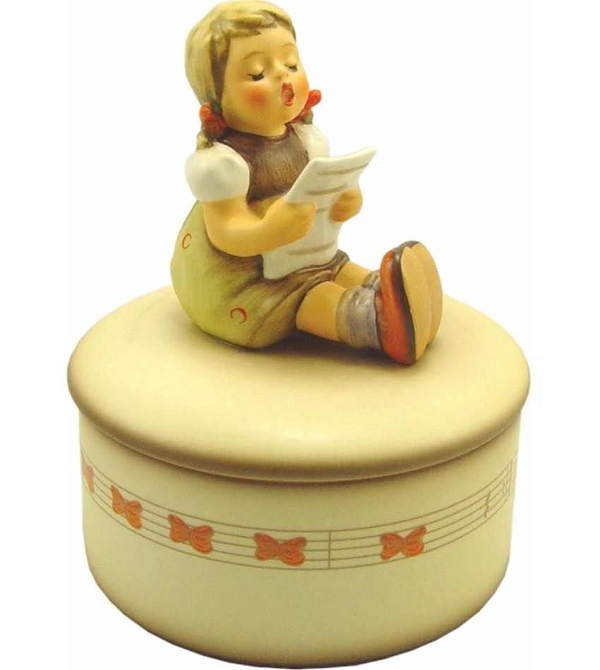 151338 - Girl with Sheet Music Box