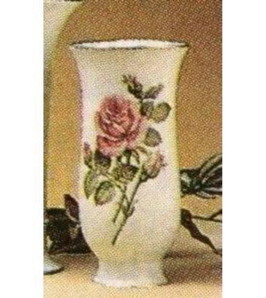 K55002 - PINK ROSEBUD VASE 8 1/2" H *