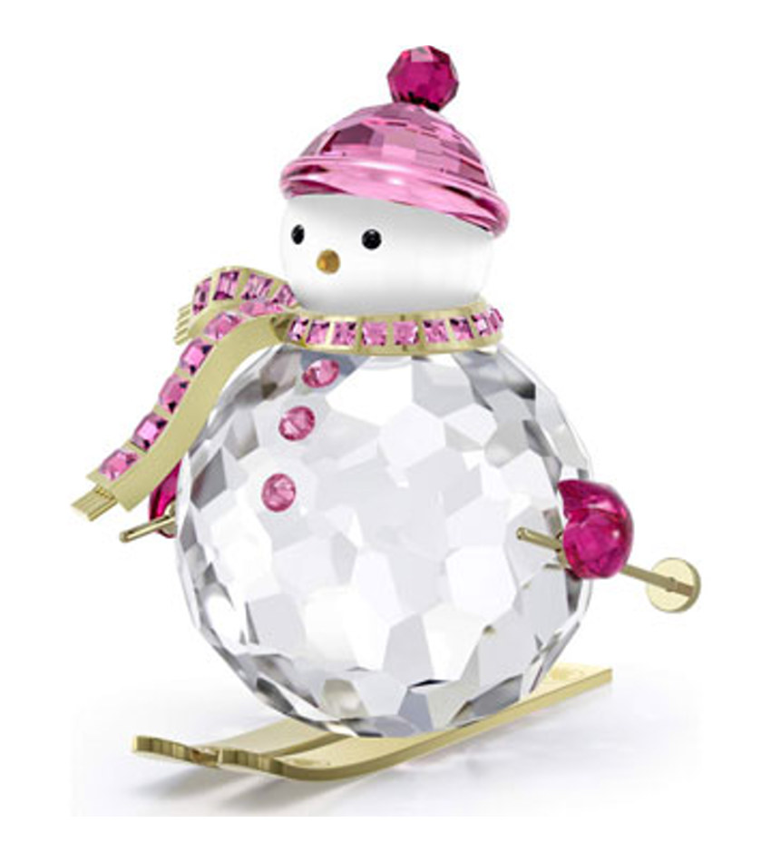 S5687121 - Holiday Cheers Dulcis Snowman, pink
