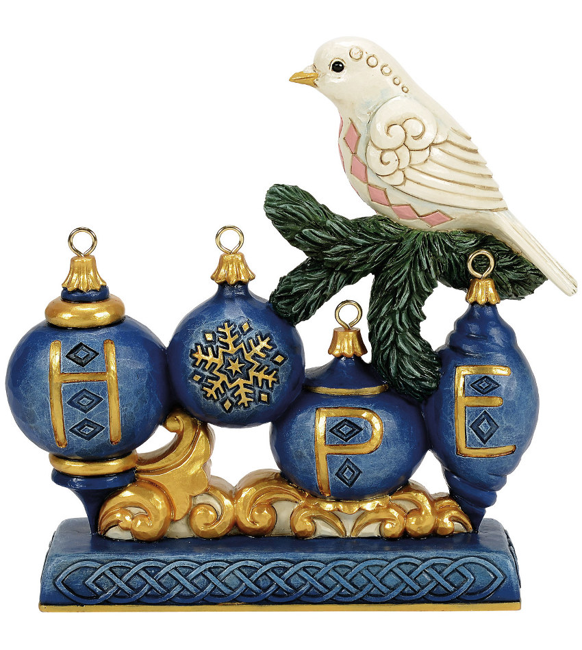 JS6017042 - Blue & Gold Hope with Dove