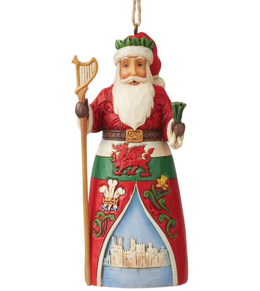 JS6009465 - Welsh Santa Ornament