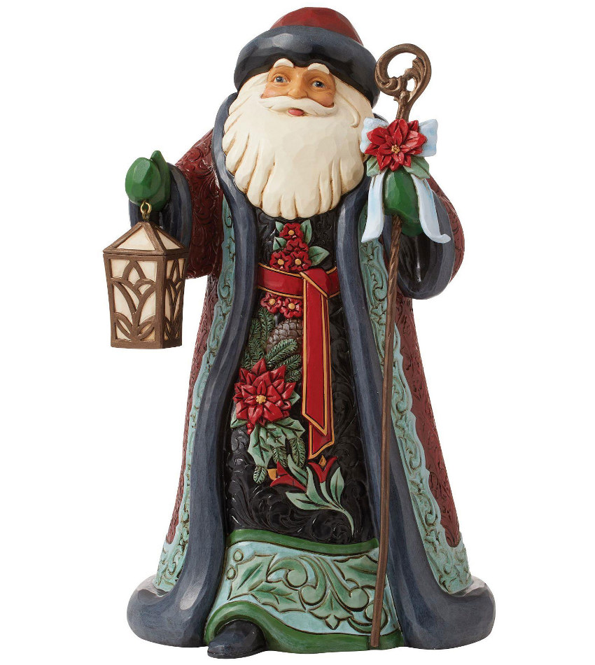 JS6012884 - Holiday Manor Santa with Cane