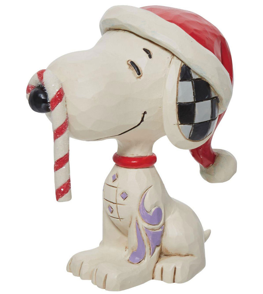 JS6013048 - Snoopy Glitter Candy Cane Mini