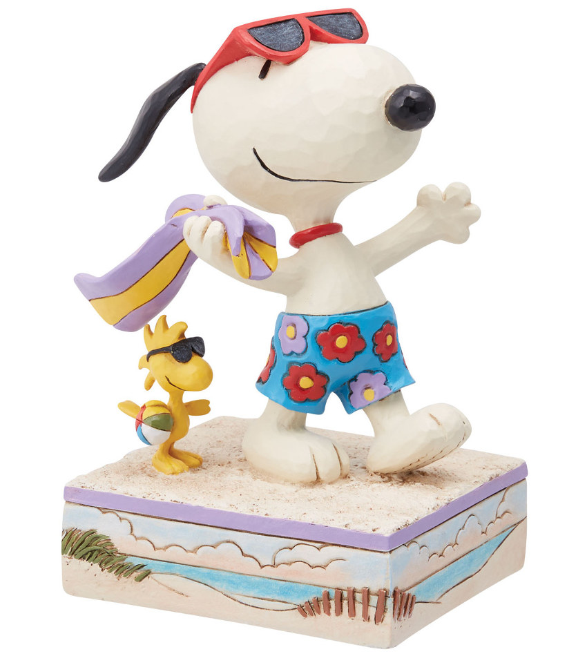 JS6014338 - noopy & Woodstock at Beach