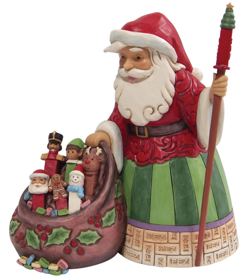 JS6015167 - Santa with PEZ Toy Bag