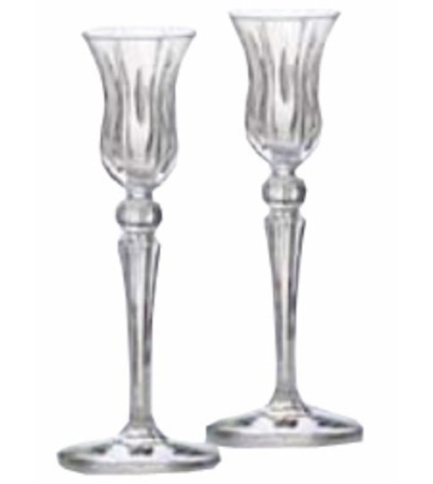 W136300 - SHERIDAN 8" CANDLESTICKS-PAIR