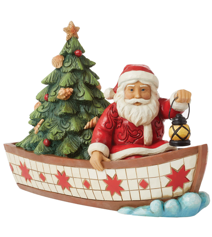 JS6014504 - Santa in Boat