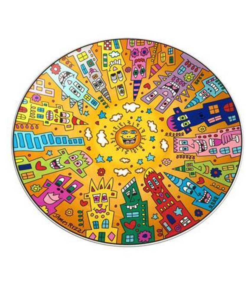 G26101581 - City Sunset Plate
porcelain, 14"d
a