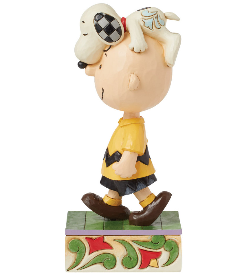 JS6016270 - Snoopy on Charlie Brown's Head