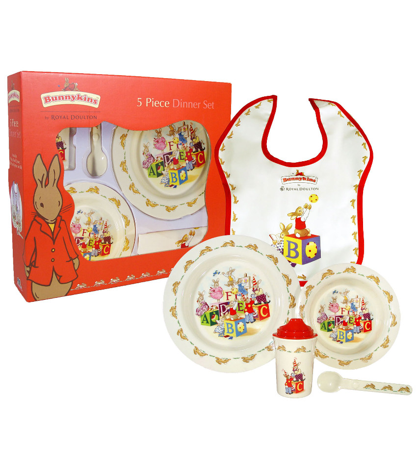 RD652383638600 - Melamine 5 piece Dinner Set