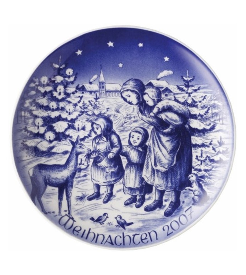 2007BARXP - 2007 Christmas Plate