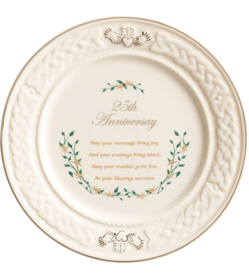 BKB4590 - 25th Anniversary Plate