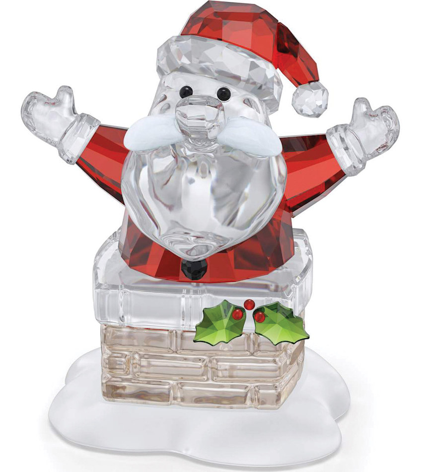 S5701507 - Holiday Cheers Santa and Chimney