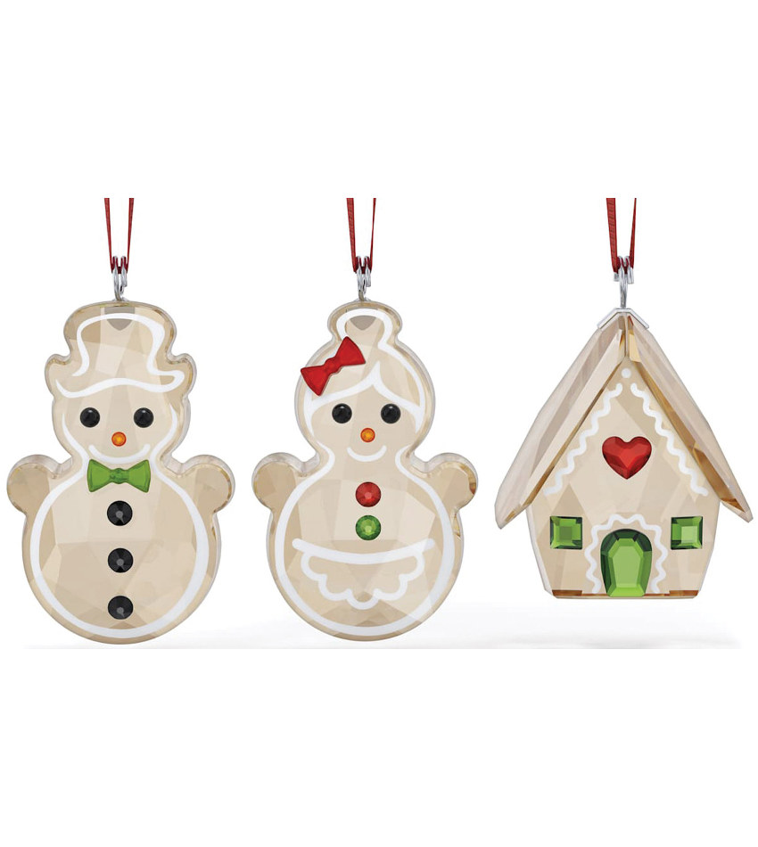 S5701511 - Holiday Cheers Gingerbread Ornament Set