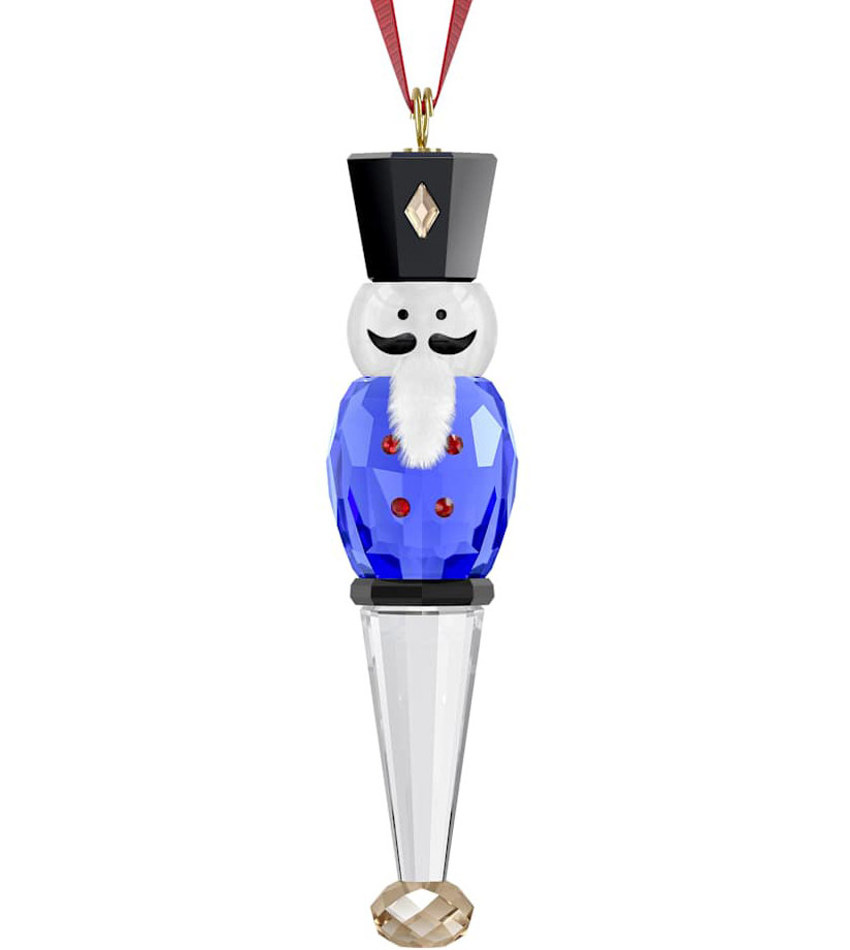S5701868 - Holiday Cheers Nutcracker Ornament, blue