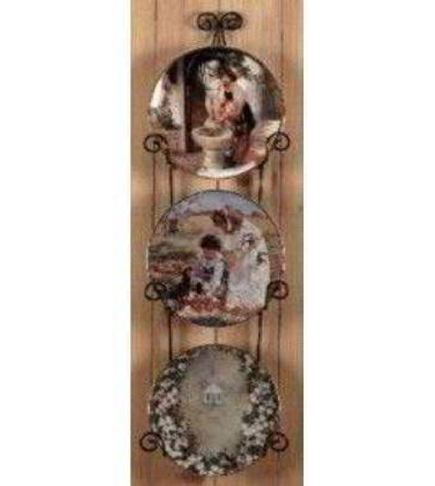 WP40-0310 - Wrought Iron Plate Rail