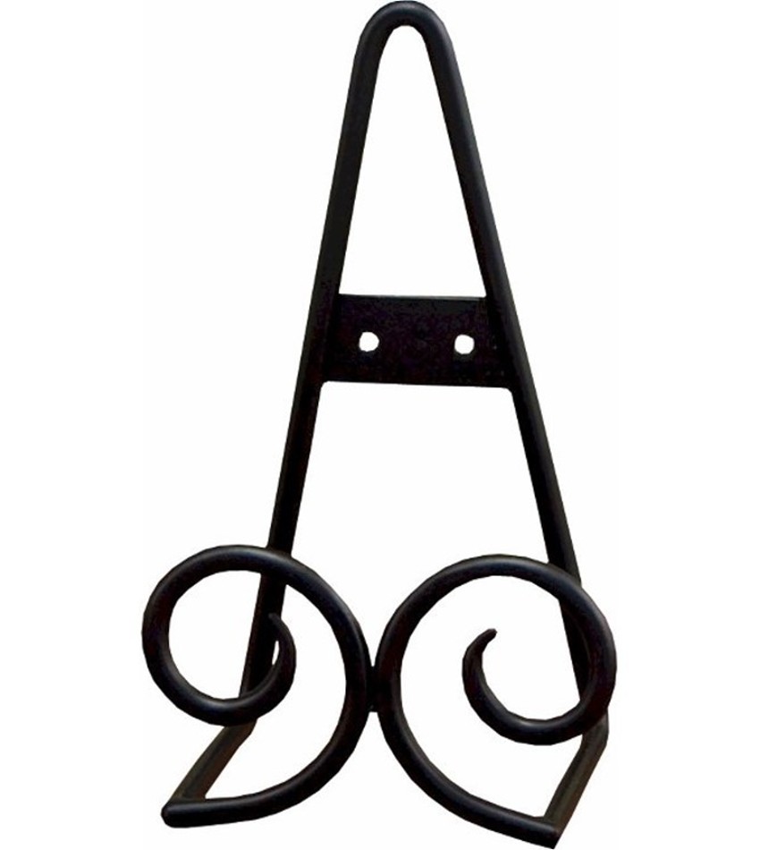 WP645B - Easel, Twin Scroll, black