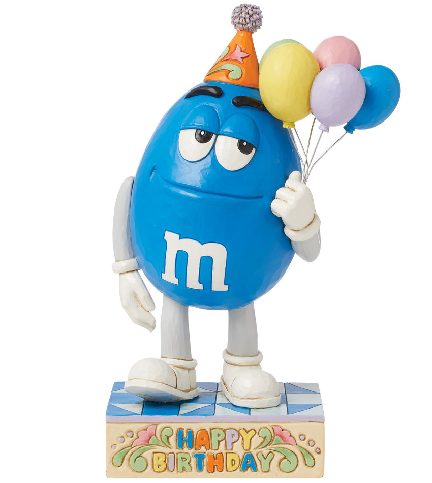 JS6016119 - M&M's Blue Character w/balloons