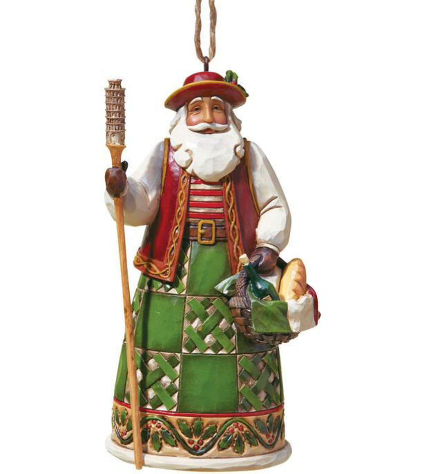 JS4022944 - Italian Santa Ornament