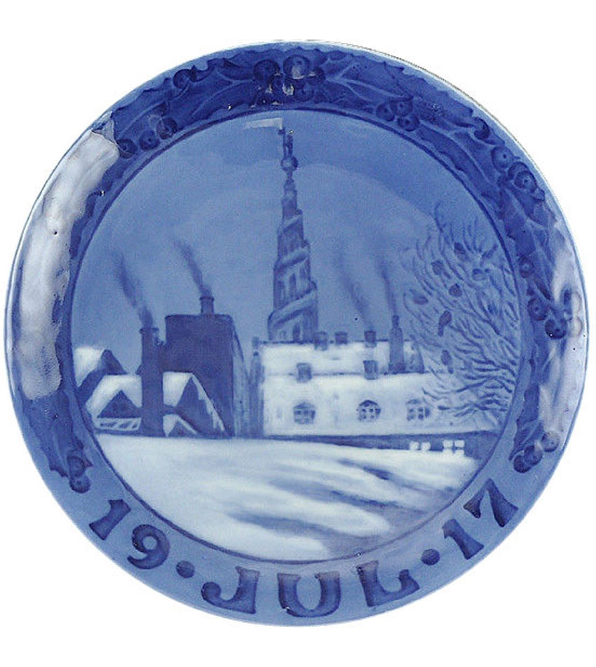 17RCXP - 1917 Christmas Plate