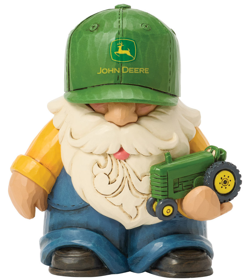 JS6017248 - Gnome Holding Deere Tractor