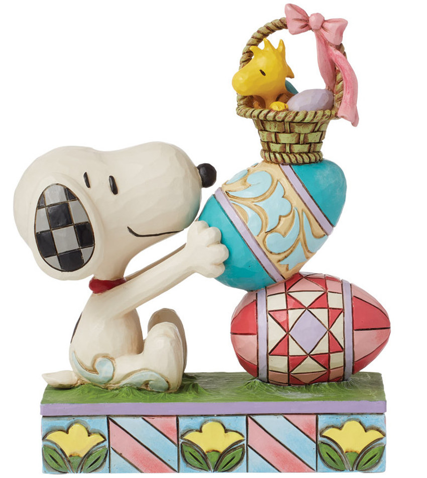 JS6016262 - Snoopy & Woodstock Stacked Egg