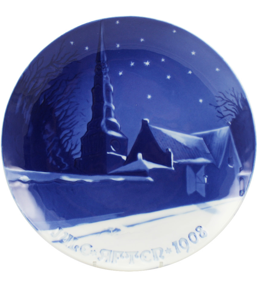 08BGXP - 1908 Christmas Plate