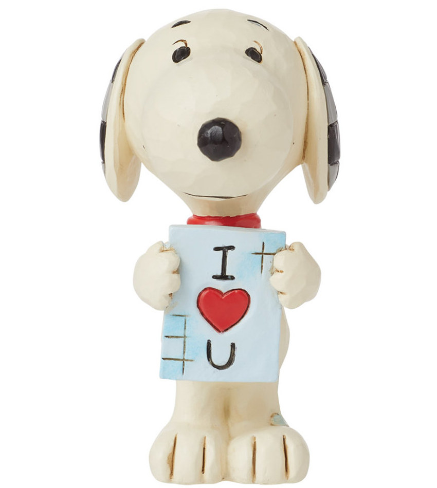 JS6016260 - Snoopy with Love Sign Mini