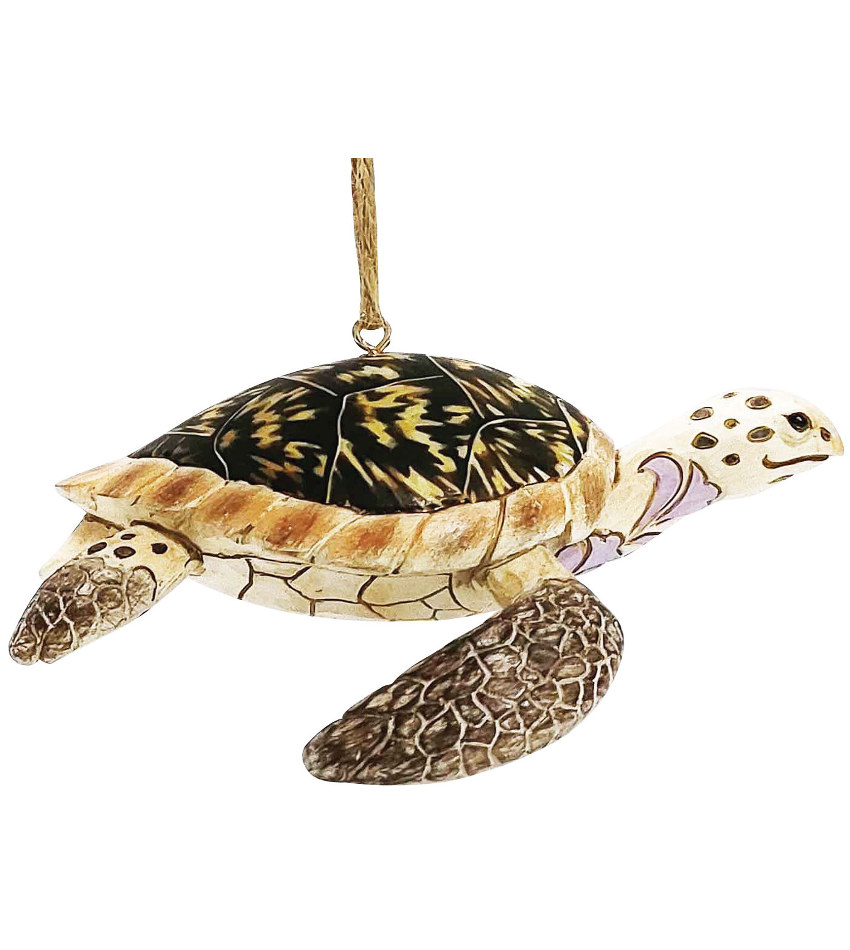 JS6012813 - Hawksbille Sea Turtle Ornament