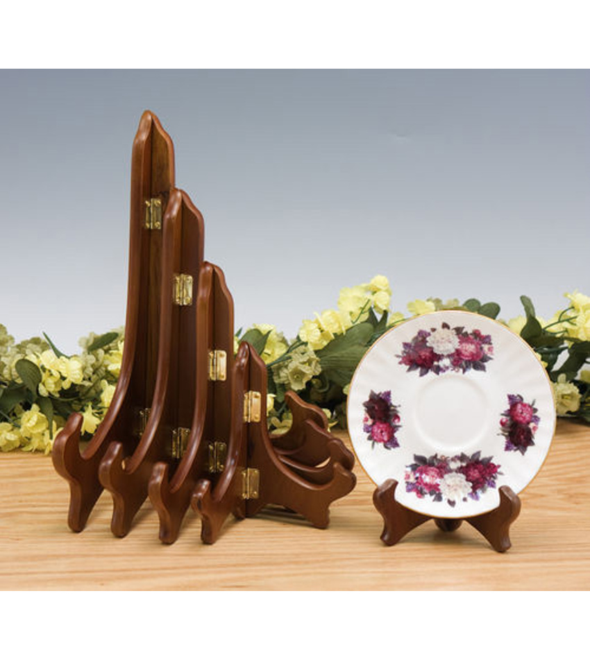 WP227PLW - Walnut Hinged Stand