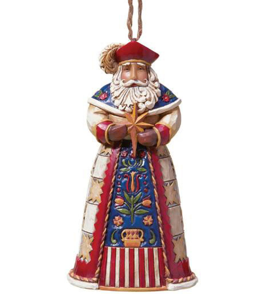 JS4022945 - Polish Santa Ornament