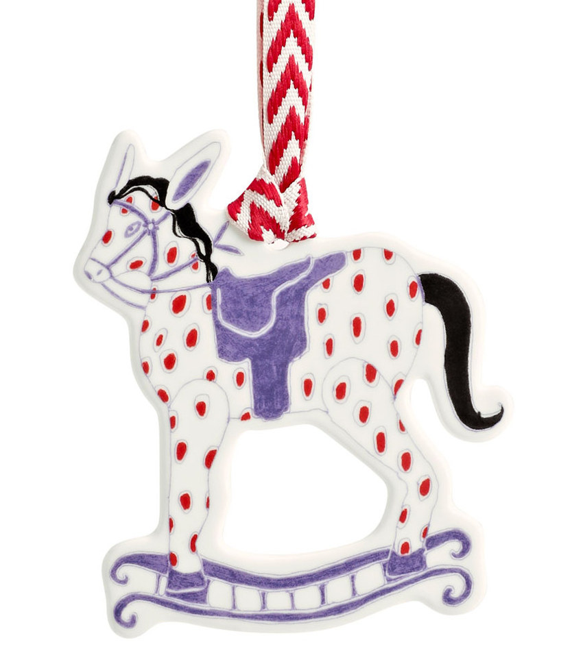 WW1071005 - 2024 Rocking Horse Ornament