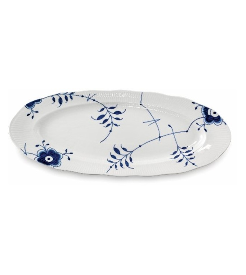 RC2381389 - Blue Fluted Mega Fish Platter