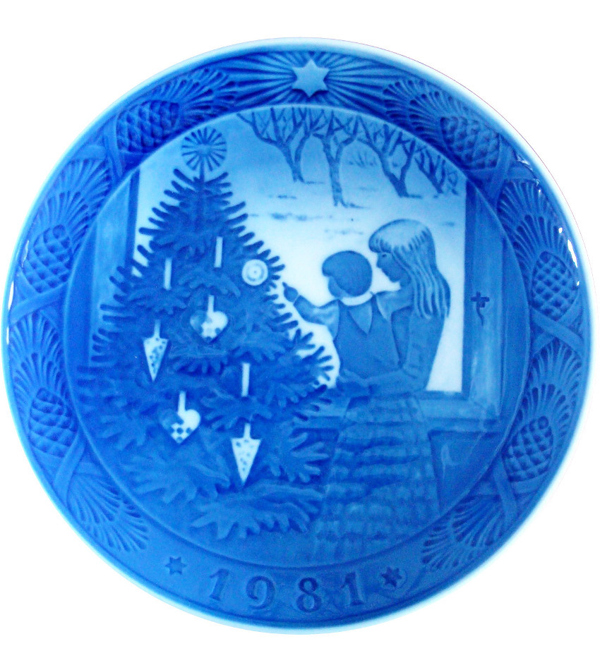 81RCXP - 1981 Christmas Plate