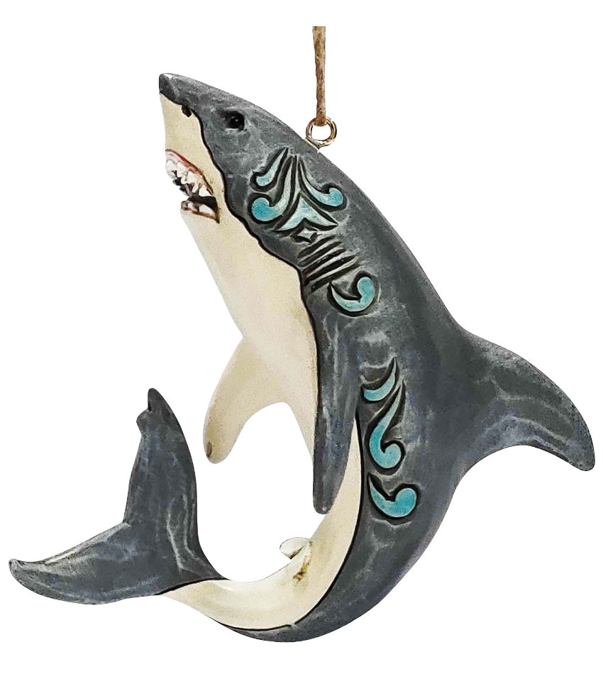 JS6012812 - Great White Shark Ornament