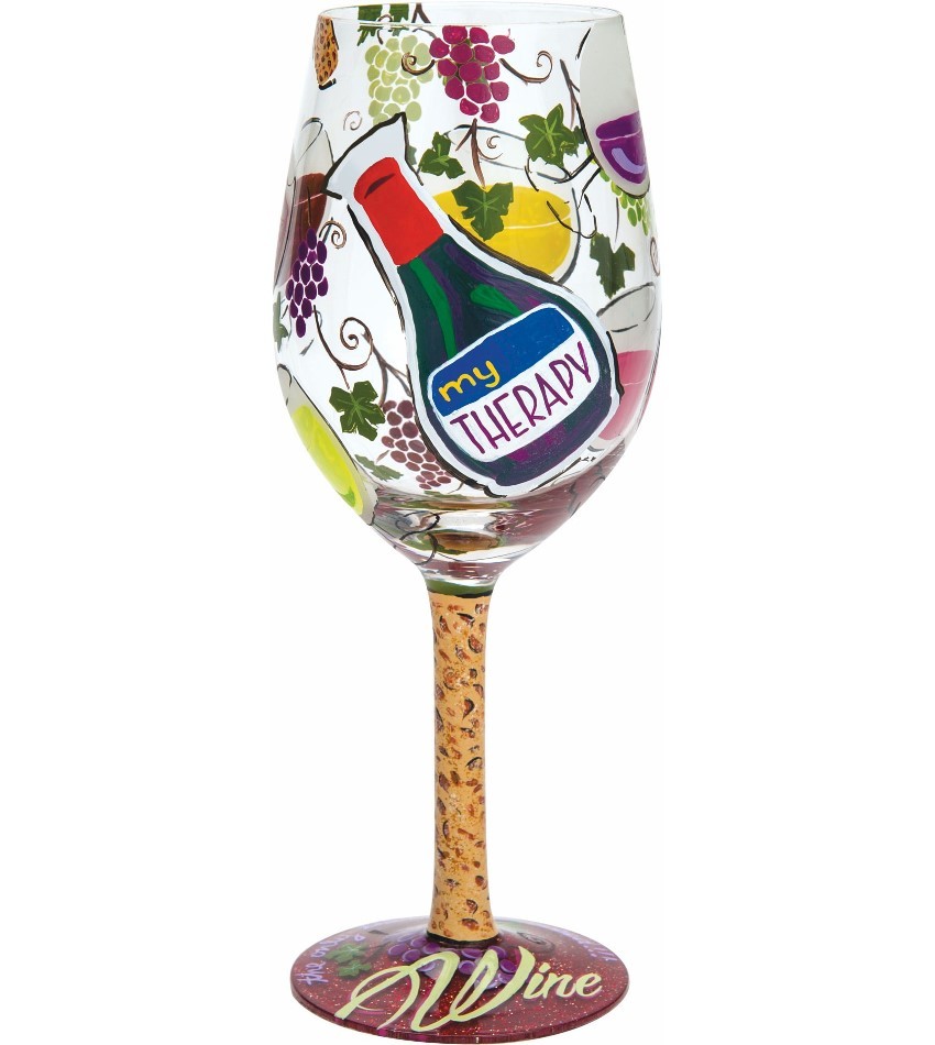 GLS11-5543H - My Therapy Wine Glass