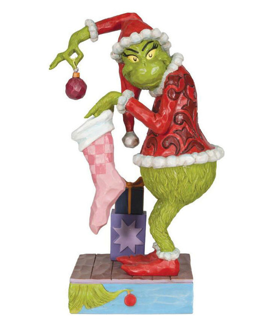 JS6010781 - Grinch Stealing Ornament