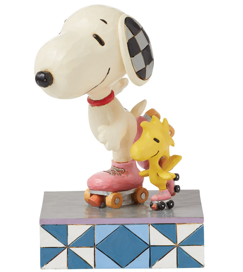 JS6016267 - Snoopy & Wodstock Roller Skating