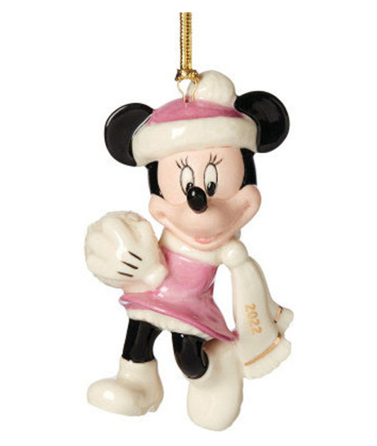 LX893708 - 2022 Minnie Snow Games Ornament