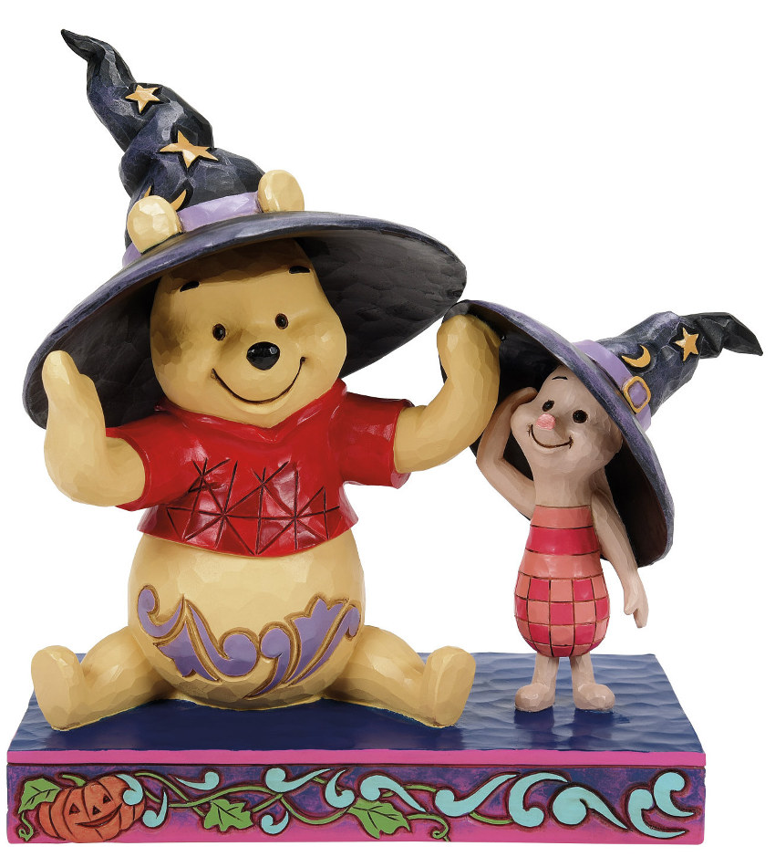 JS6016595 - Pooh & Piglet Witch Hats