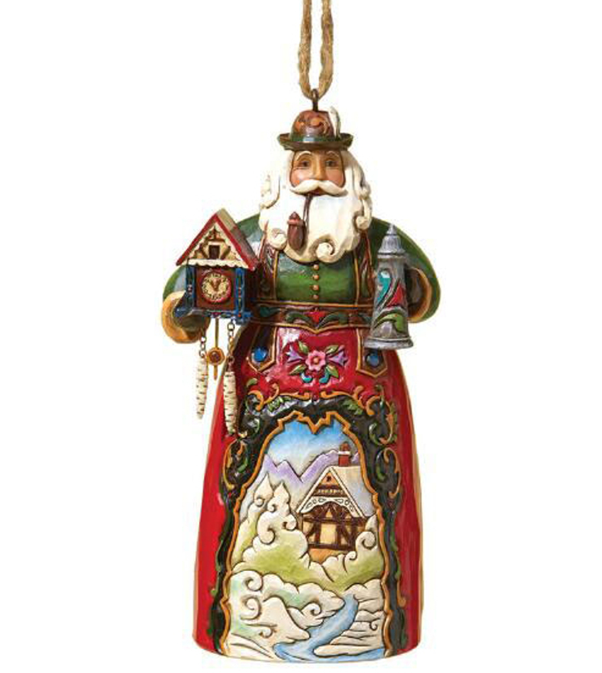 JS4022938 - German Santa Ornament